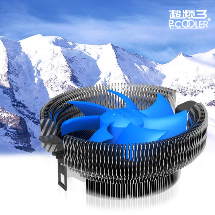 超頻三 青鳥3散熱器cpu臺(tái)式電腦風(fēng)扇 AMD/1151cpu散熱器扣具