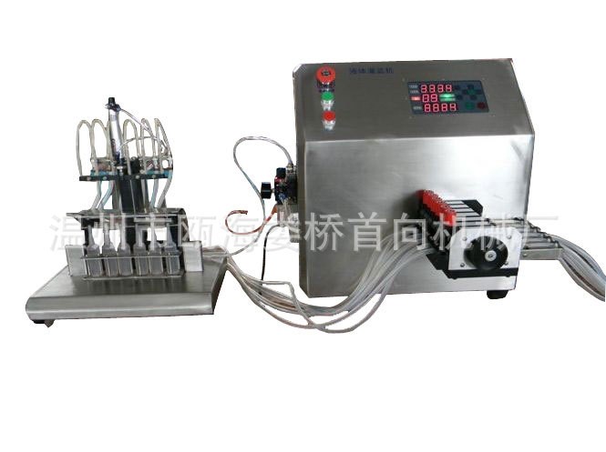 首向機(jī)械 6頭液體灌裝機(jī) 定制多頭灌裝機(jī) 配線灌裝機(jī) 香水灌裝機(jī)