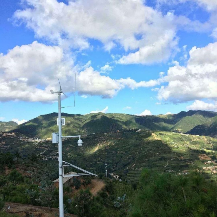 太陽能監控供電系統大華球機水利礦山森林監控一體化方案