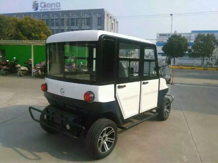 電動(dòng)巡羅觀光車全封閉四座五座八座