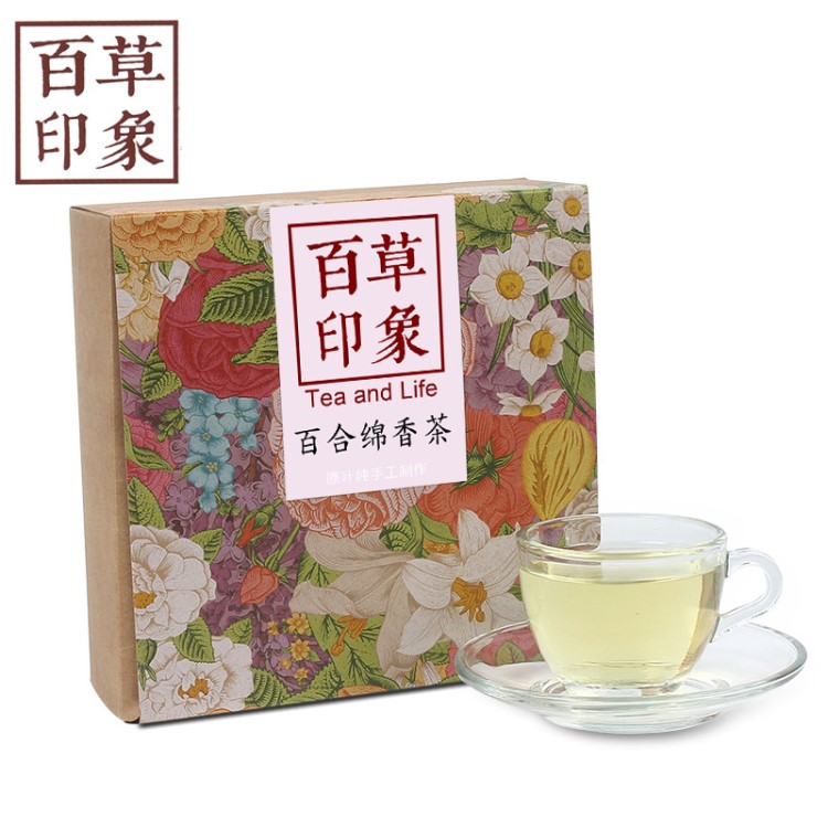 百合綿香茶組合花茶百合桂花茶原葉袋泡茶手工茶OEM批發(fā)代發(fā)