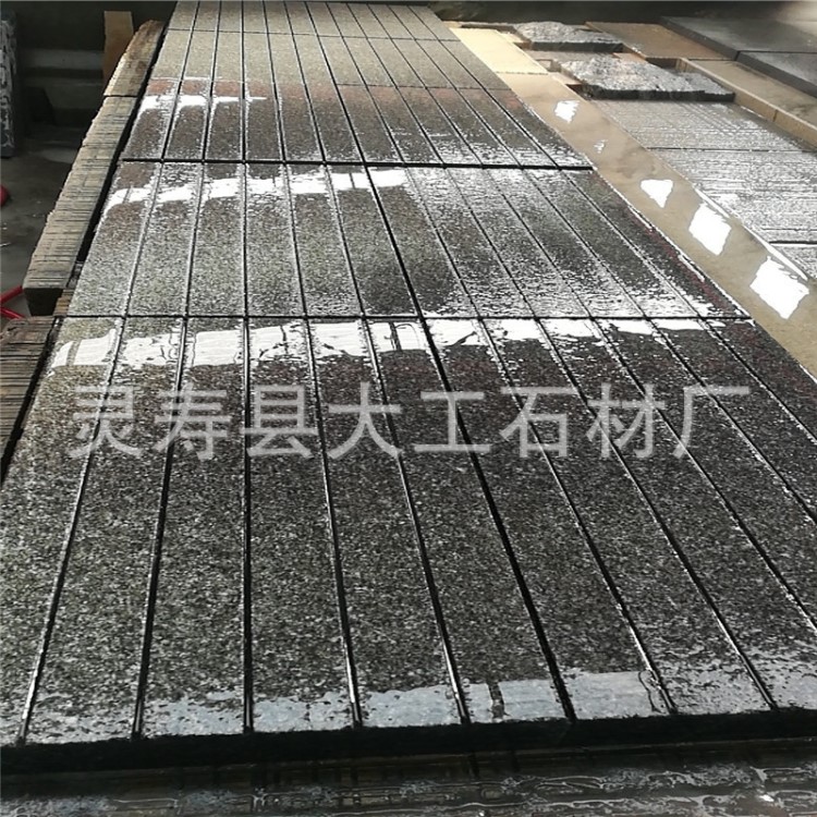 濱州青石材 濱州青火燒板 濱州青光面石材60頭條板