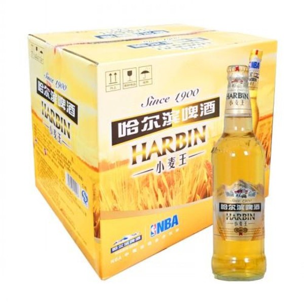 哈爾濱小麥500瓶裝-小麥500ML*12瓶