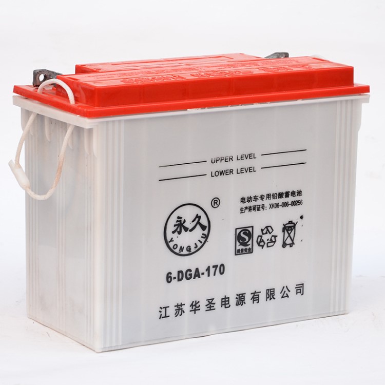 供應(yīng)天津  牽引型  電動(dòng)三輪車蓄電池 電瓶6-DGA-170 71斤