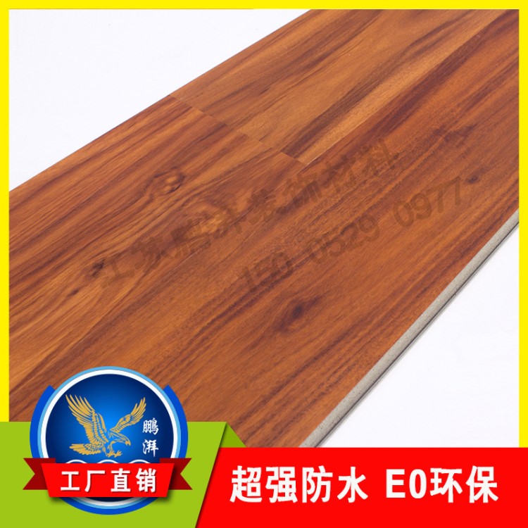 防水地板  新型WPC木塑地板12mm厚度壓花室內(nèi)家裝地板  廠家批發(fā)