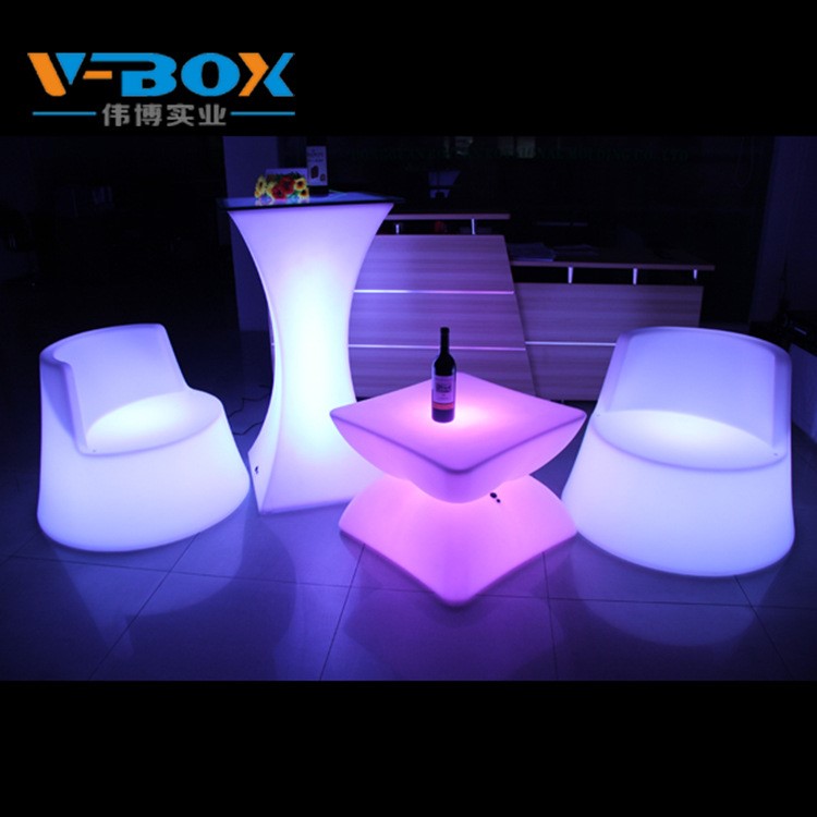 LED蘋果發光凳子酒吧家具奶茶店餐廳休閑吧桌椅現代時尚酒吧椅