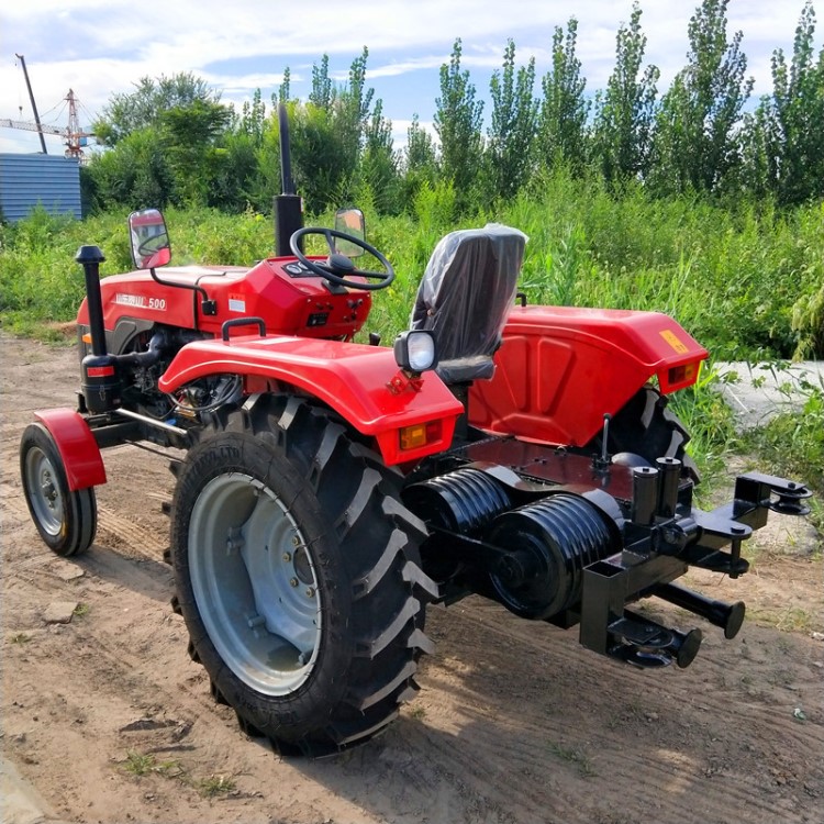 拖拉机牵引车大型绞盘机林业拉树用的移动式绞盘绞磨机