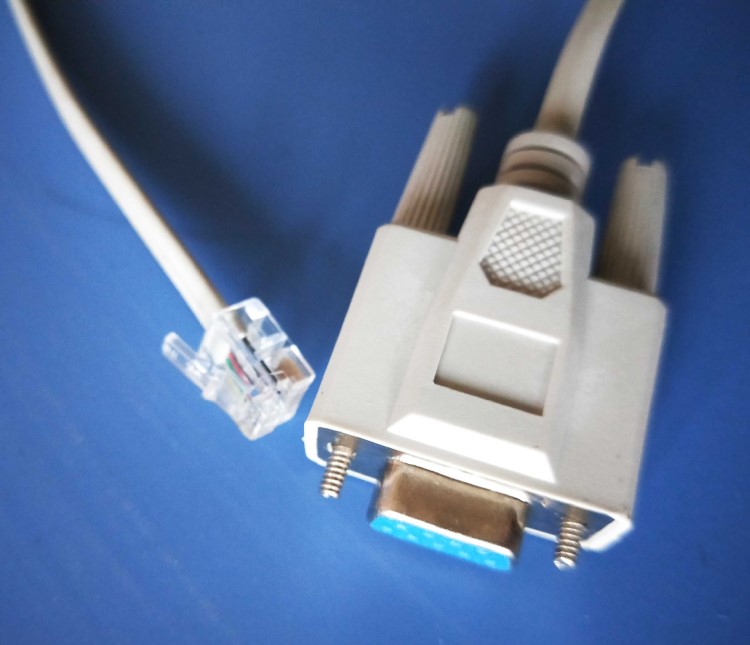 DB9線串口線 DB9 to RJ12 6P6C RJ11 6P4C CABLE DB9轉(zhuǎn)RJ11線