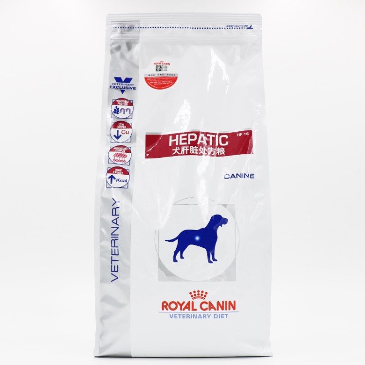 現(xiàn)貨法國狗糧 犬肝臟病糧保肝護(hù)肝專用糧 HF16/1.5kg