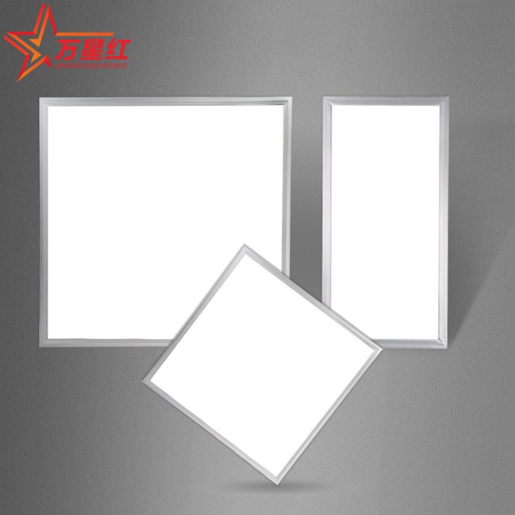 led正發光面板燈 300平板燈 60*60鑲入辦公背底發光廚房集成吊頂