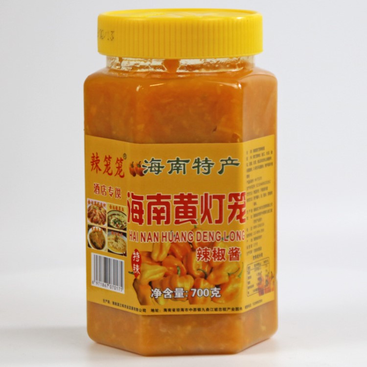 廠家直銷 批發(fā) 海南黃燈籠辣椒醬湘菜之做魚 開心花甲辣椒醬