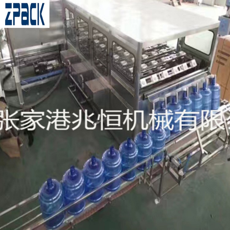 供應QGF-600型桶裝生產線 大桶水灌裝線 5加侖桶裝水灌裝機