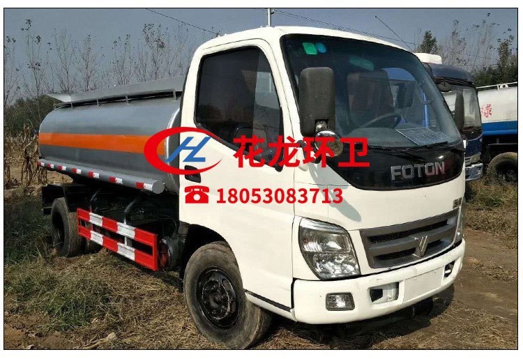 改裝油罐車 奧鈴流動加油車 小型油罐車福田歐曼前四后四油罐車
