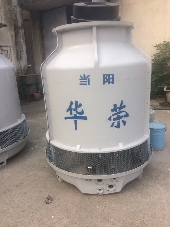 生產(chǎn)圓形玻璃鋼冷卻塔宜昌逆流式冷卻塔 工業(yè)型小型冷卻塔