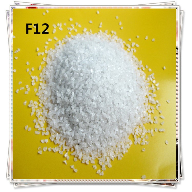 河南厂家直销白刚玉粒度砂耐磨砂喷砂机喷砂用