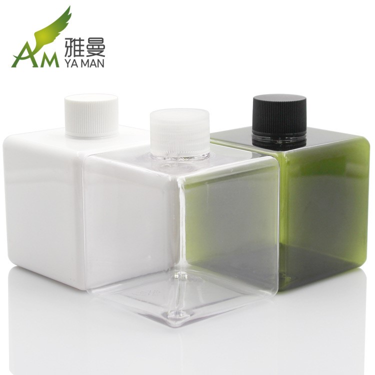 250ml PETG 旋蓋 可樂(lè)蓋替換瓶化妝品分裝瓶正方形瓶（不含內(nèi)塞）