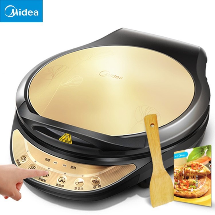 美的30D1電餅鐺家用雙面加熱新款自動斷電電餅檔煎餅機烙餅鍋