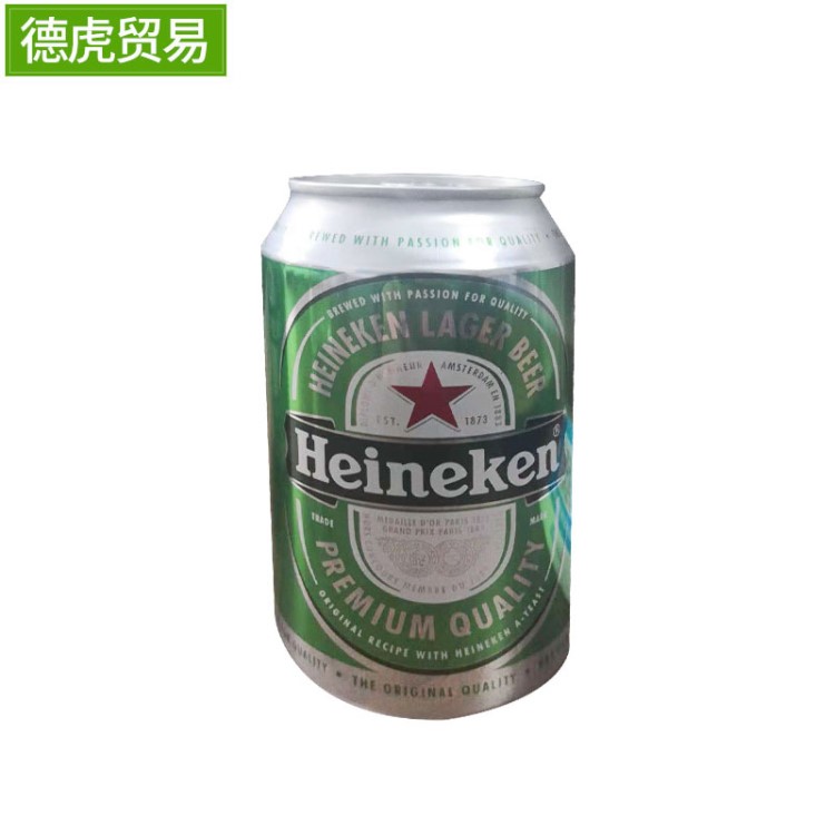 Heineken 330ML*24聽裝喜力啤酒 24罐箱裝啤酒飲料批發(fā)