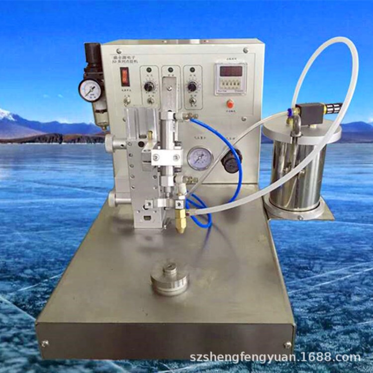 廠家直銷音膜單點膠機 手機耳機喇叭點膠機設備 麥拉揚聲器打膠機