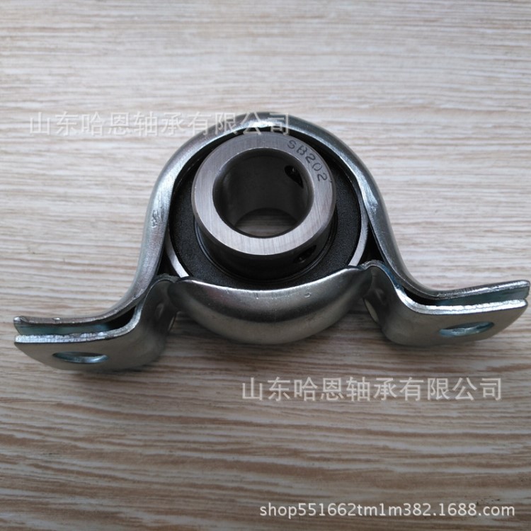生產(chǎn)批發(fā)座SBPP202鋼板沖壓座小型帶座外球面軸承立式橋型PP