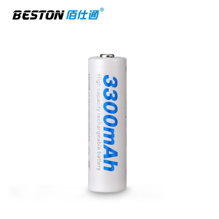 佰仕通 5號(hào)充電電池鎳氫3300毫安  KTV麥克風(fēng)話筒五號(hào)電池AA 現(xiàn)貨