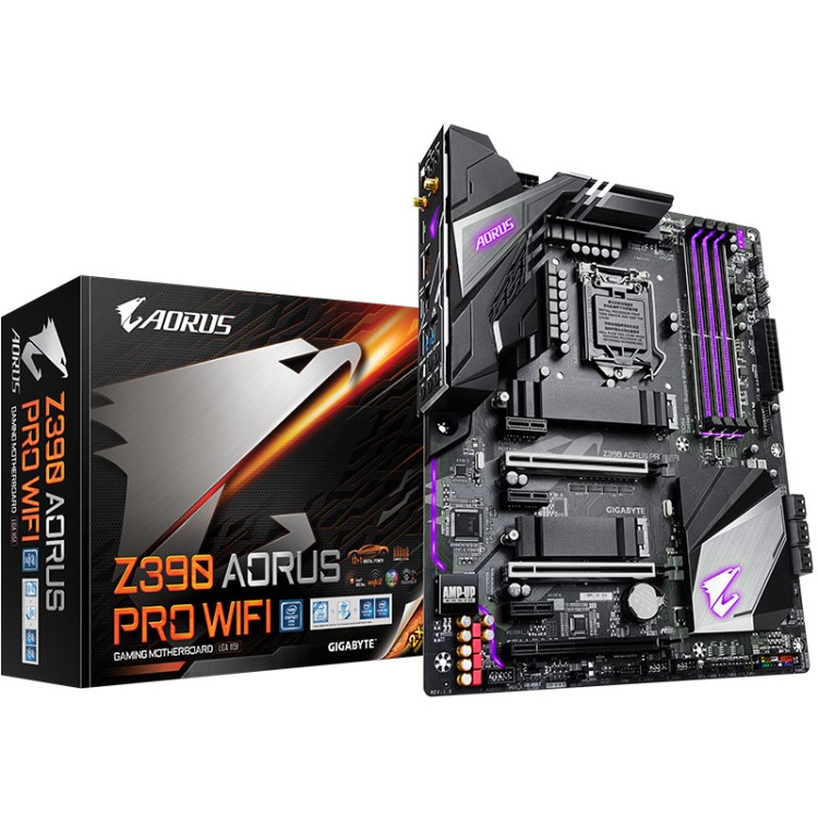 Gigabyte技嘉Z390AORUS PRO WIF台式机电脑I电竞游戏吃鸡超频主板