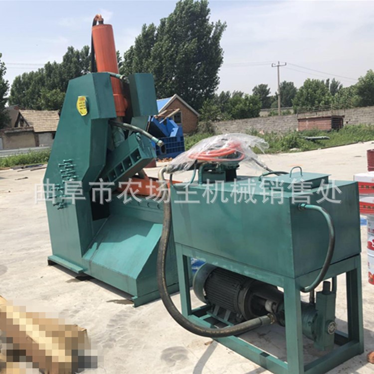 廢鋼液壓剪切機視頻 黑龍江鱷魚剪切機 200型鱷魚式剪切機