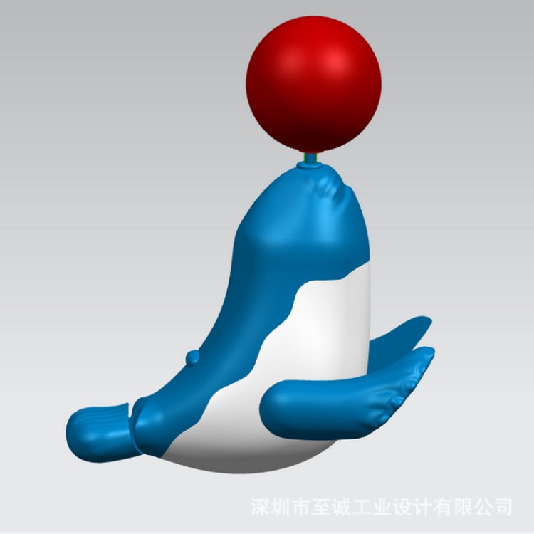 深圳設計公司玩具公仔3d掃描抄數服務逆向工程模具曲面建模