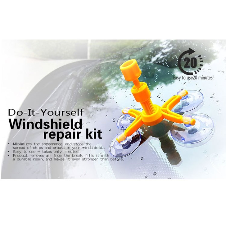 爆款汽車擋風玻璃修復工具套裝 windshield repair kit wrk15004B