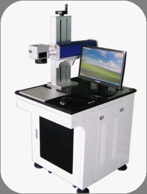 二手激光打標機轉讓硅鋼片碳鋼兄弟縫紉機打碼機大族激光