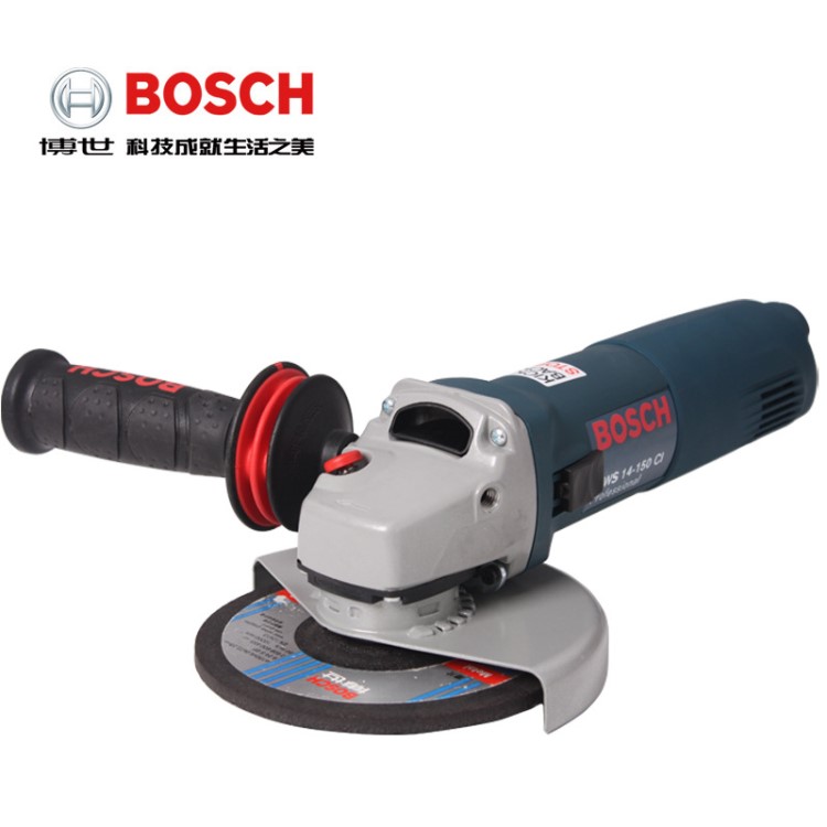 BOSCH博世角磨機(jī)大功率1400W手持切割機(jī)磨光機(jī)GWS14-150CI/150CI