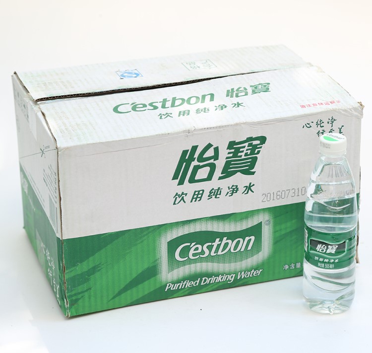 怡寶凈水555ml*24瓶裝新日期整i箱批發(fā)長沙市批量送貨