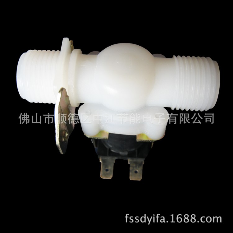 4分管飲水機 凈水器常閉電磁閥液用水控閥 DC12V DC24V AC220V