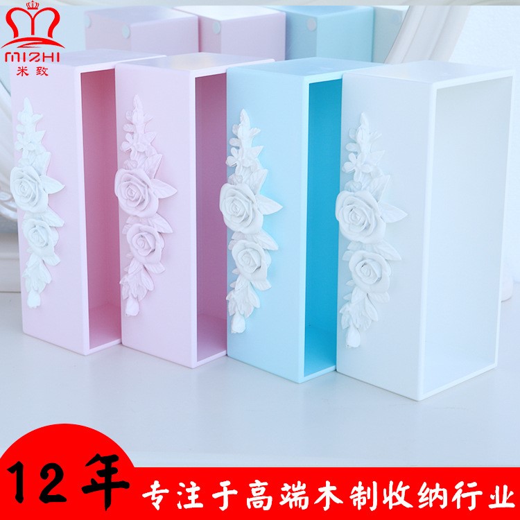 廠家直銷多功能木制化妝品收納盒  創(chuàng)意家居用品護(hù)膚品