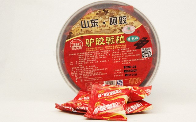 山東特產(chǎn)東阿縣念生堂驢膠顆粒散裝600g低糖濃縮驢膠顆粒OEM加工