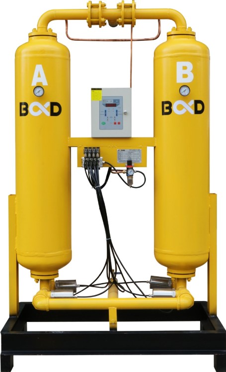 無(wú)熱吸附式干燥機(jī)螺桿空壓機(jī)壓縮空氣除水油雜質(zhì)吸附機(jī)器廣東廠家