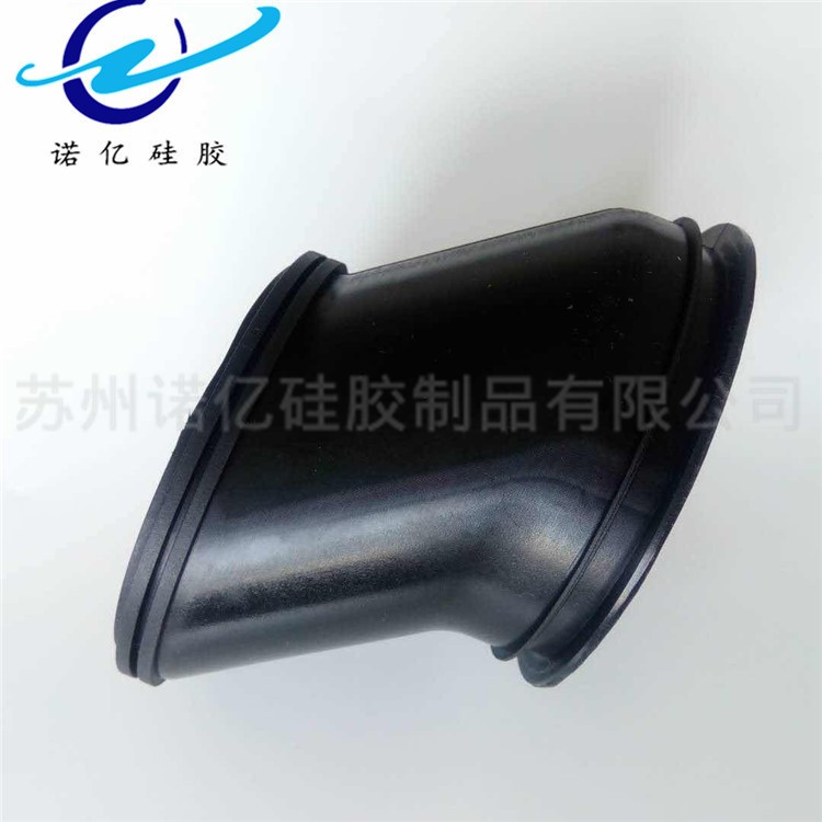 硅膠S彎頭 環保耐磨硅膠彎管 注塑設備黑色連接頭 汽車S彎管
