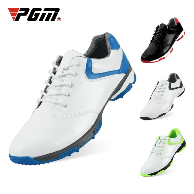 PGM 高爾夫球鞋 男款球鞋 防側滑釘鞋 防水 Golf鞋子廠家直銷