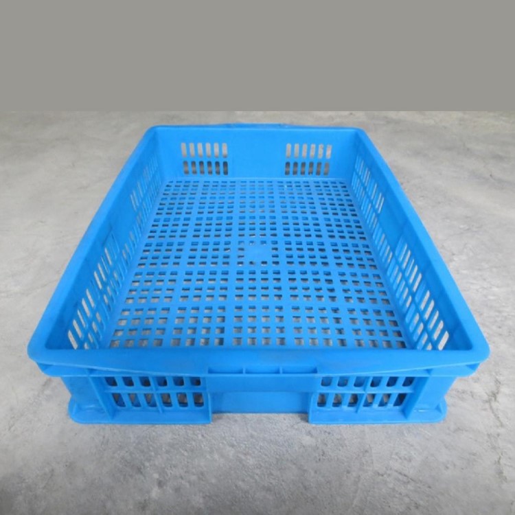 廠家直銷塑料框 膠筐580-150塑料筐子批發 杭州水果多孔周轉箱