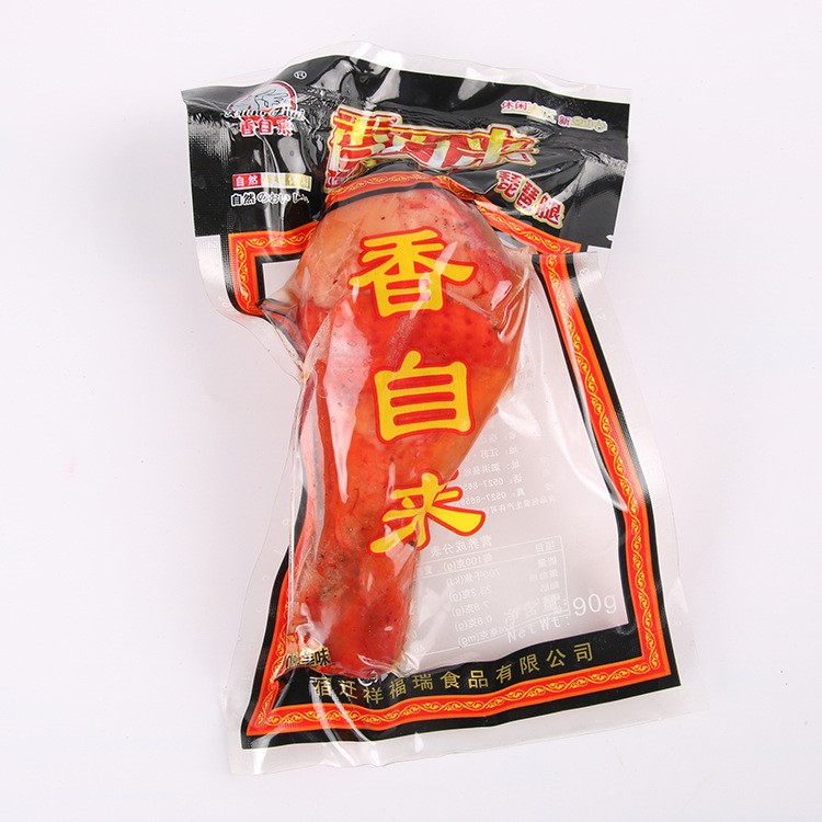 香自來鄉(xiāng)巴佬雞腿90g琵琶腿五香雞肉類熟食美味休閑零食廠家直銷