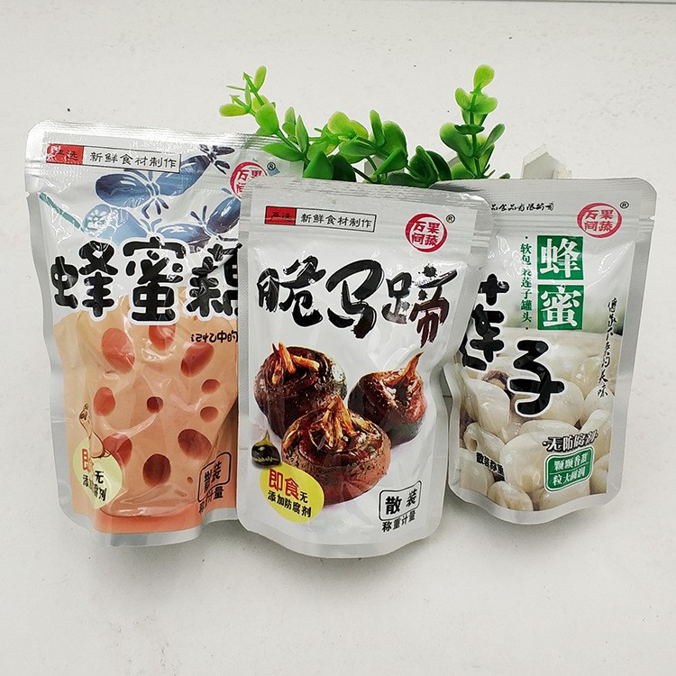 萬(wàn)間果蔬脆馬蹄5斤防腐劑新鮮荸薺零食小包裝蜂蜜蓮子藕