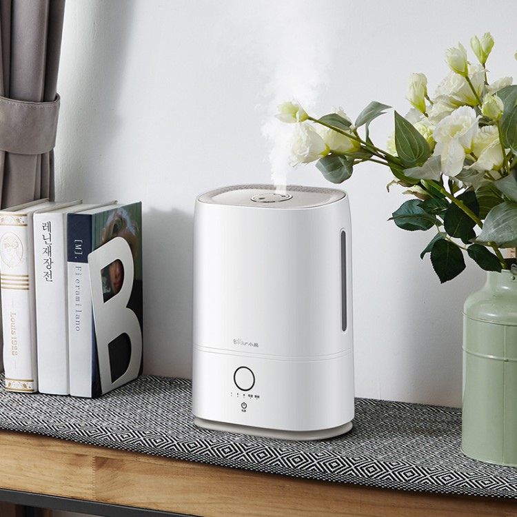 小熊加濕器家用公辦室加濕機自動恒濕雙重凈化5升容量JSQ-C50T2
