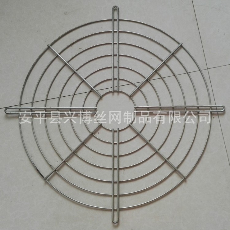 工業軸流風機網罩 定制各種異形鐵絲網罩 畜牧風機防護罩