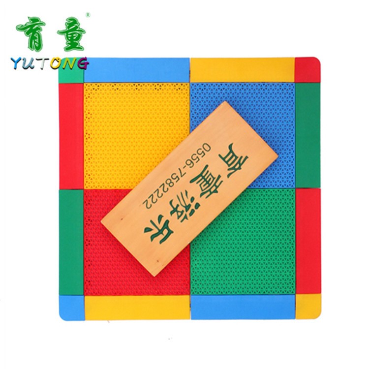 幼兒園專用室外五人制足球籃球網(wǎng)球等運(yùn)動(dòng)場(chǎng)地懸浮式塑膠地板地墊