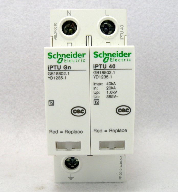 原裝施耐德 Schneider 浪涌保護器 電源防雷器 IPRU 40 2P