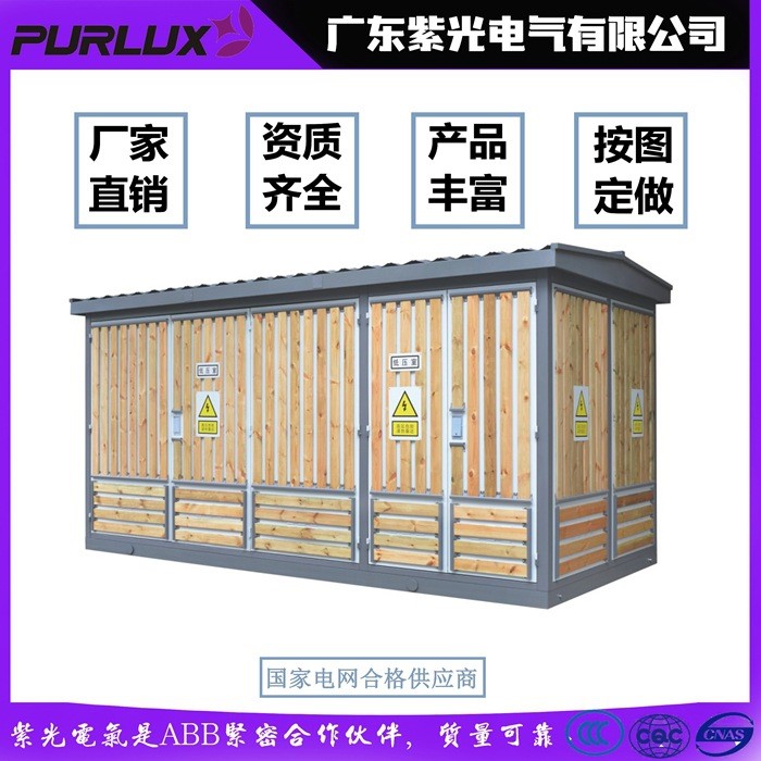 生產(chǎn)設(shè)計(jì)供應(yīng)廣西欽州箱式變電站 歐式箱變 地埋式箱變