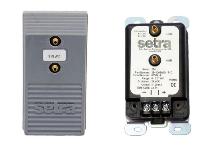 Setra西特 Model 264 微差壓傳感器/變送器  HVAC傳感器