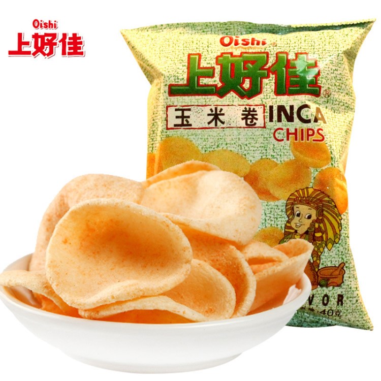 上好佳荷蘭豆  芝士條 鮮蝦條 鮮蝦片 玉米卷 休閑零食 膨化食品