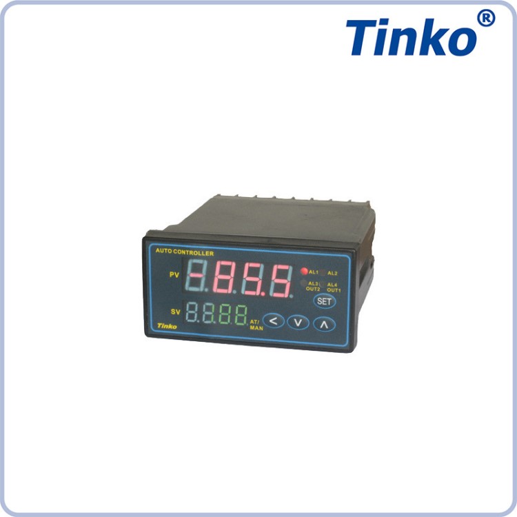 Tinko 96*48 橫臥式 溫濕度報警器 支持遠程通訊 多輸入輸出信號