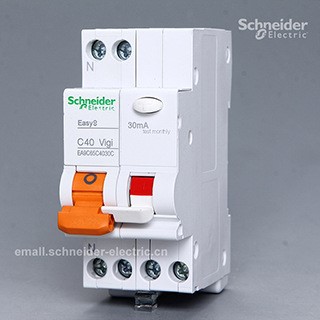 現貨schneider 施耐德 EA9A65C40 相線+中性線小型斷路器 C40A